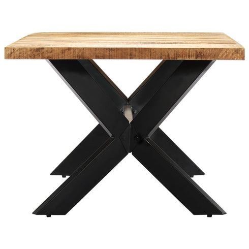 Rustika Rowe -  Dining Table 200x100x75 cm Solid Mango Wood